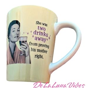 2/$15 Conversation Coffee Cup